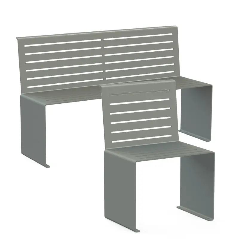 Fauteuil Banc Cubic | Banc Cubic dans Cubic | Société Bories Environnement • Mobilier et Matériel Urbain
