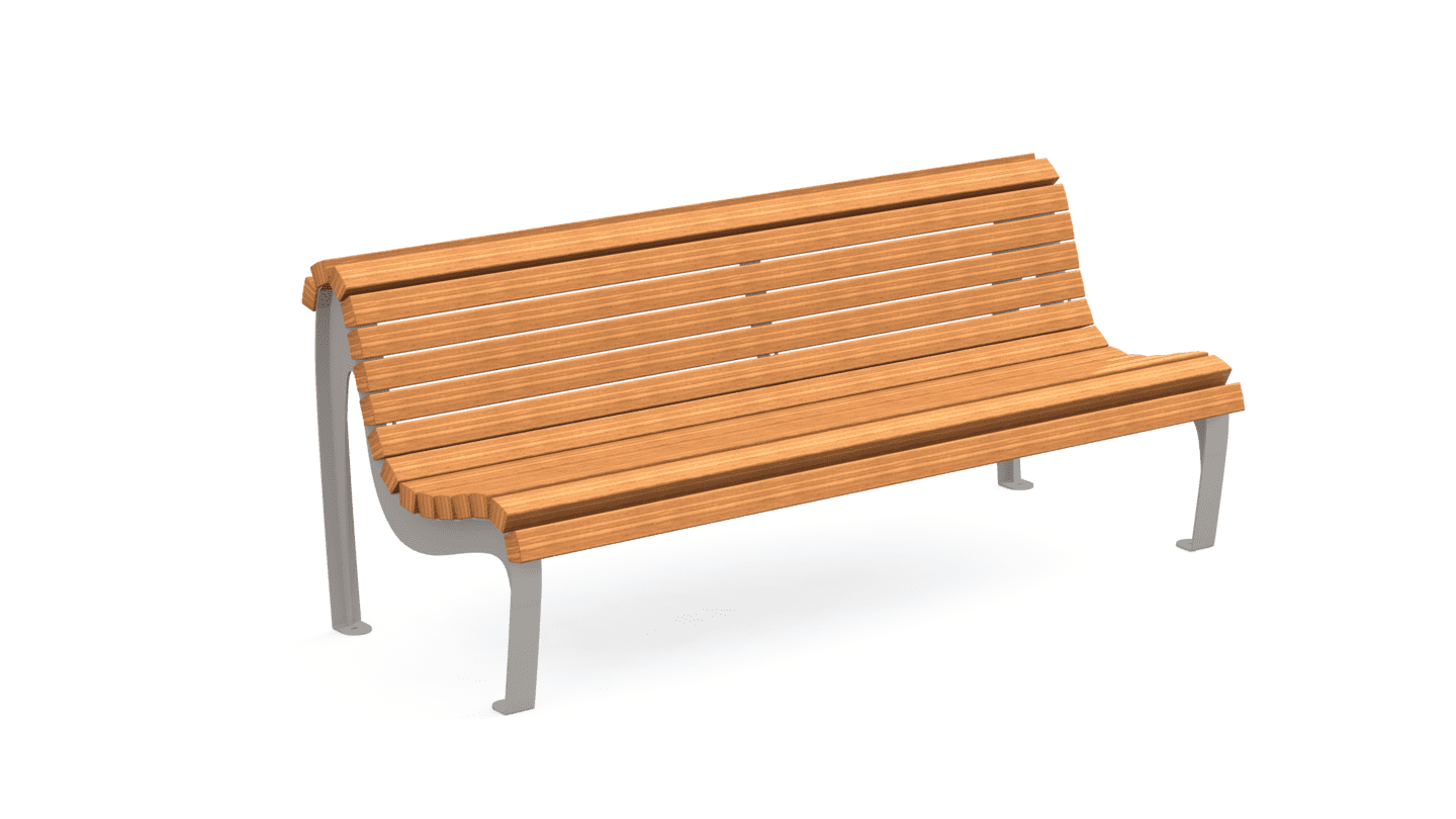 Paseo Bois Banc Junior 3pl | Banc Paseo Bois JUNIOR dans Paseo Bois | Société Bories Environnement • Mobilier et Matériel Urbain