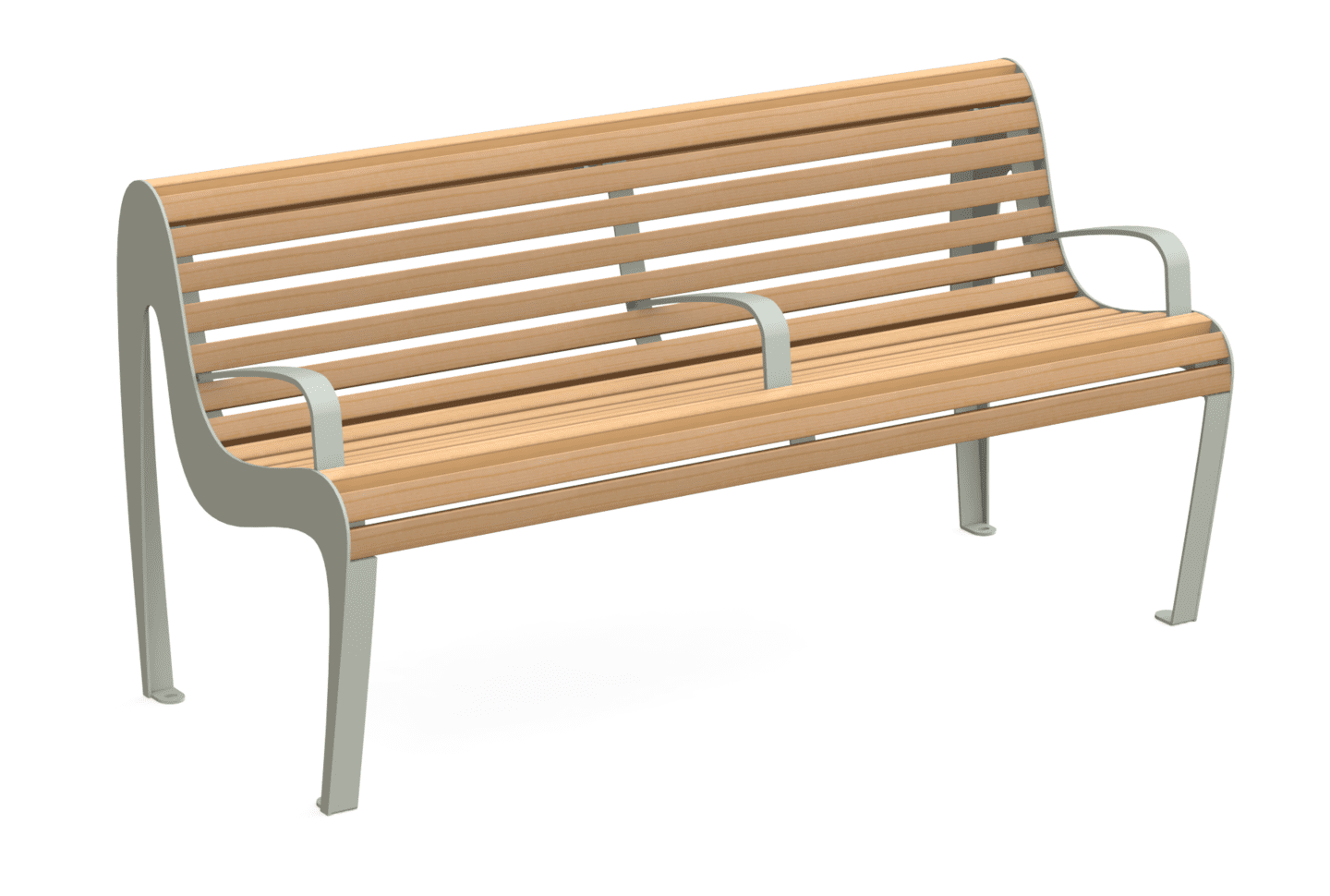Paseo Evolution Ecoteck Banc Senior 2pl 1800 Ht 57 | Banc Paseo Evolution Ecoteck® SENIOR dans Paseo Evolution Ecoteck | Société Bories Environnement • Mobilier et Matériel Urbain