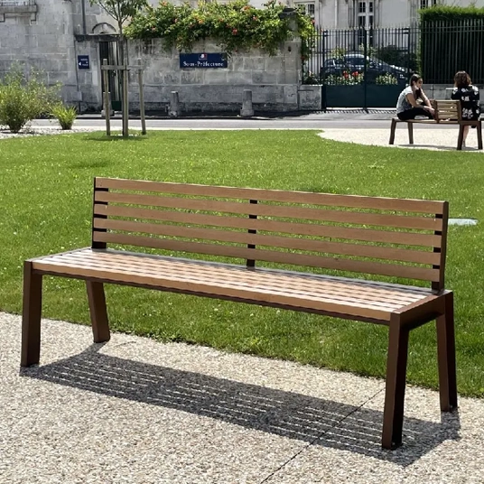 H | bancs & assises dans  | Société Bories Environnement • Mobilier et Matériel Urbain