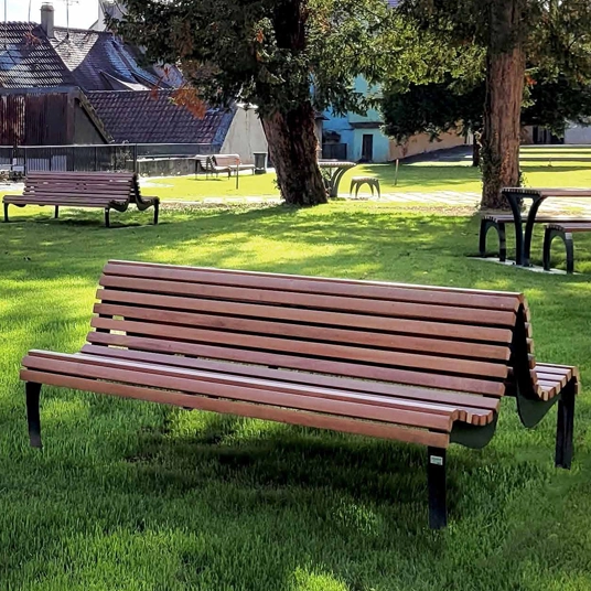 Paseo Bois | bancs & assises dans  | Société Bories Environnement • Mobilier et Matériel Urbain