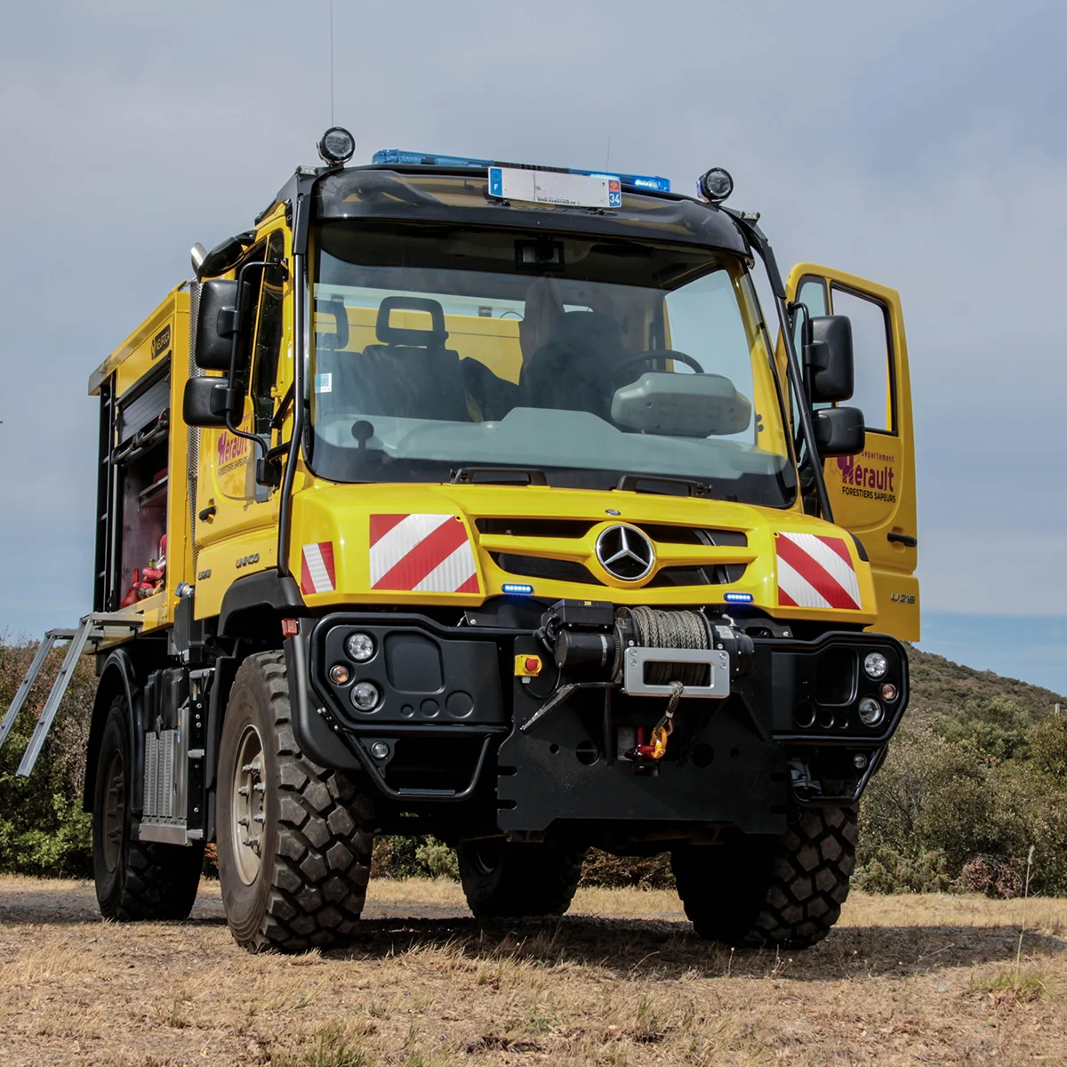 Véhicule Protection Incendie Module Unimog | Protection Incendie dans  | Société Bories Environnement • Mobilier et Matériel Urbain
